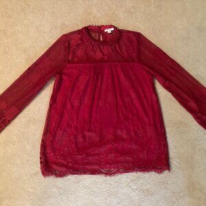 Red Lacey/Crotched by Ultra Pink
